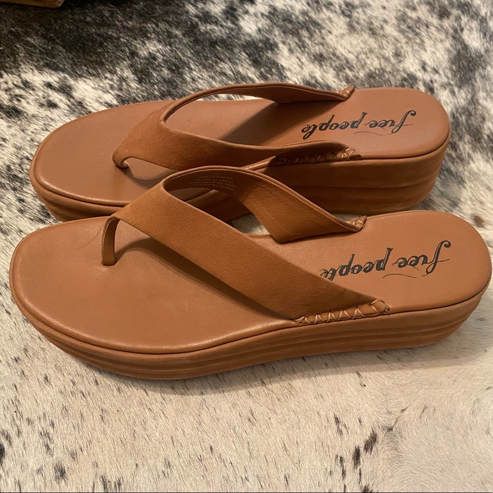 Free People platform flip flop